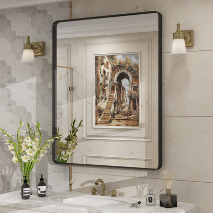 Framed Rectangle Wall Decor Mirror