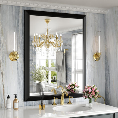 Framed Thick Sharp Wall Decor Mirror