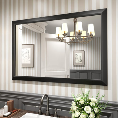 Framed Thick Sharp Wall Decor Mirror