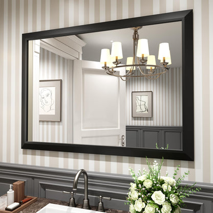 Framed Thick Sharp Wall Decor Mirror