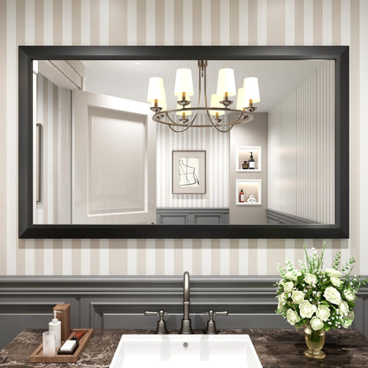 Framed Thick Sharp Wall Decor Mirror