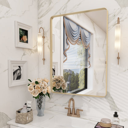 Framed Rectangle Wall Decor Mirror