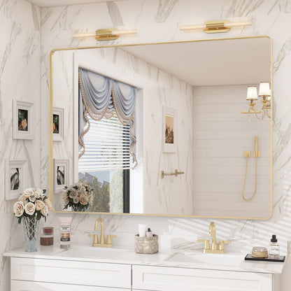Framed Rectangle Wall Decor Mirror