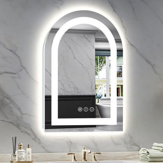 Arched LED Vanity Mirror