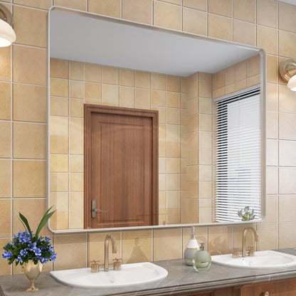 Framed Rectangle Wall Decor Mirror
