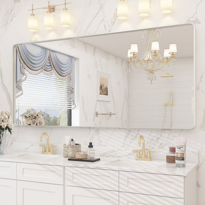 Framed Rectangle Wall Decor Mirror